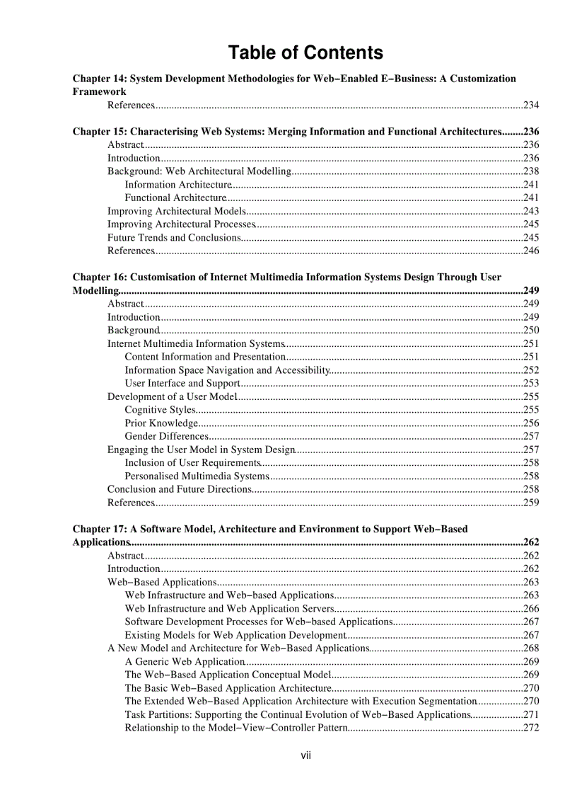 image for page Architectural issues of web enabled electronic business