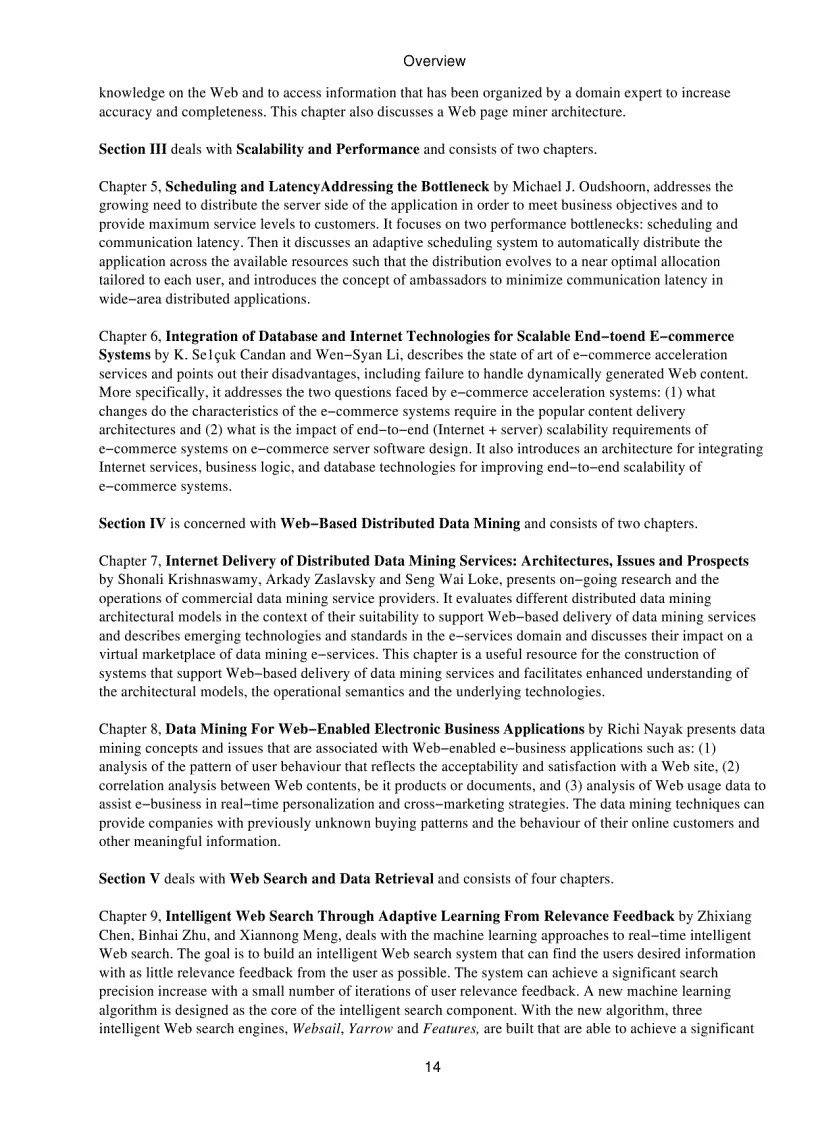 image for page Architectural issues of web enabled electronic business