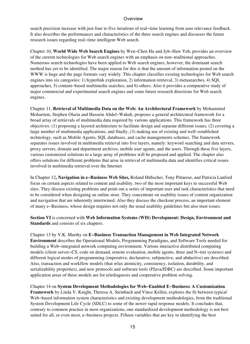 image for page Architectural issues of web enabled electronic business