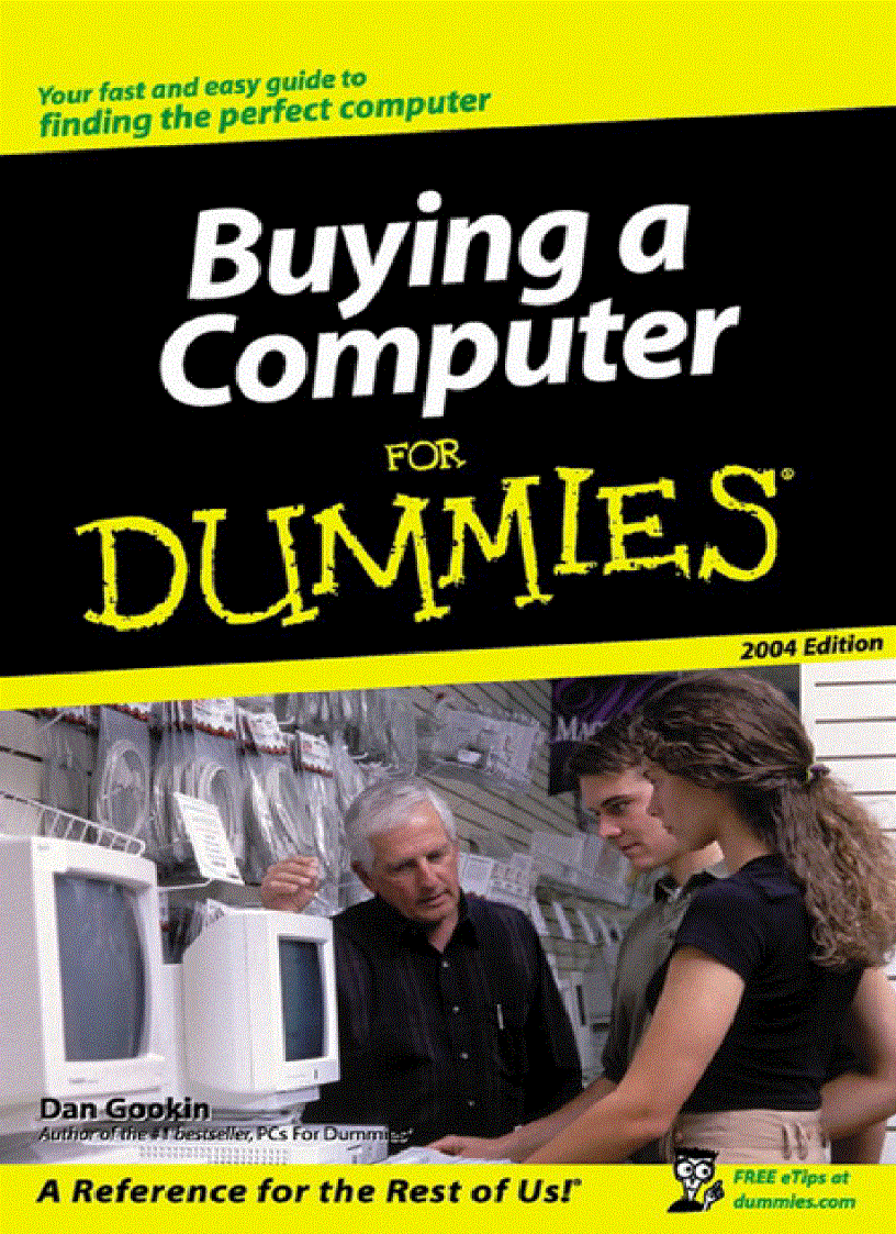 image for page Buying a computer for dummies