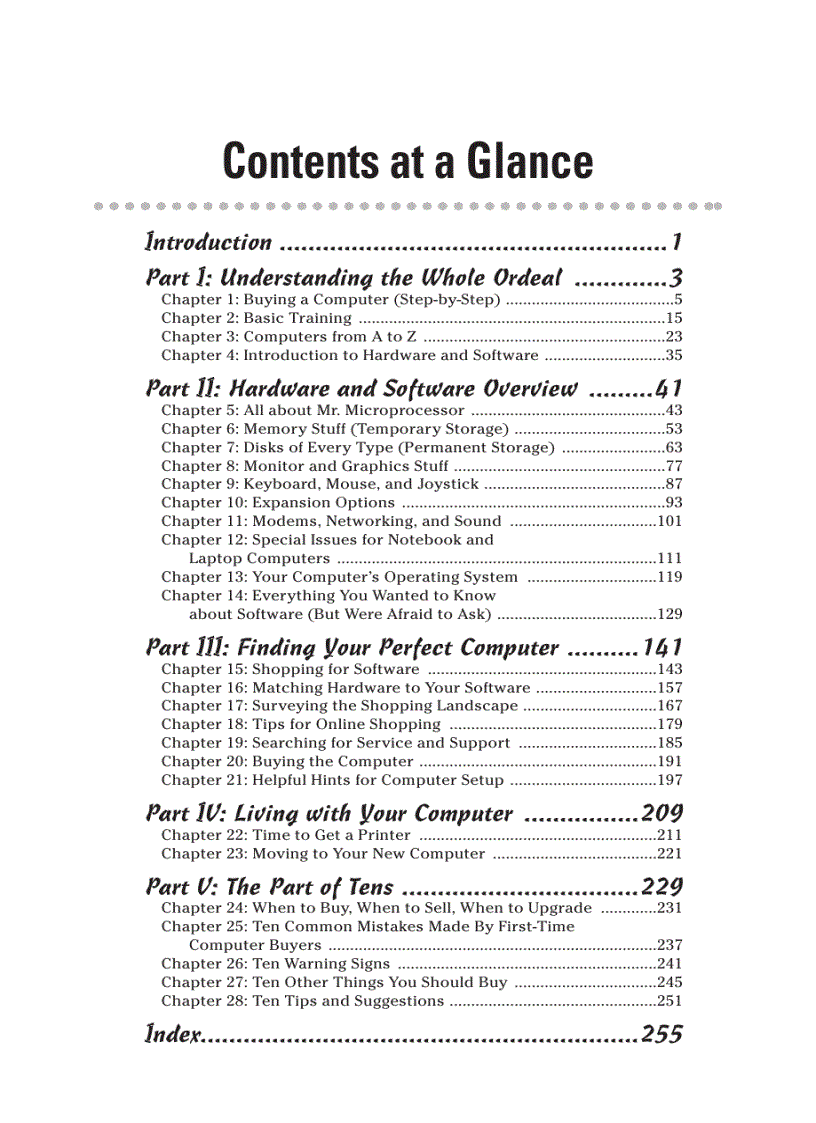 image for page Buying a computer for dummies
