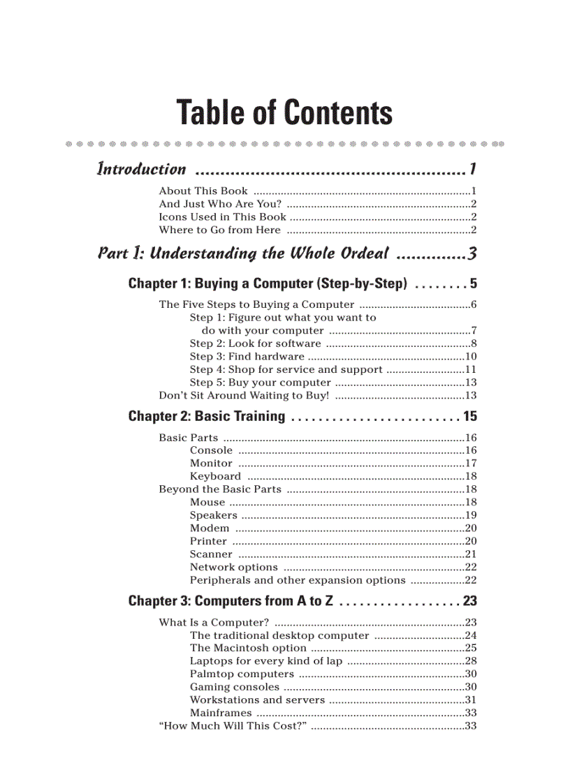 image for page Buying a computer for dummies