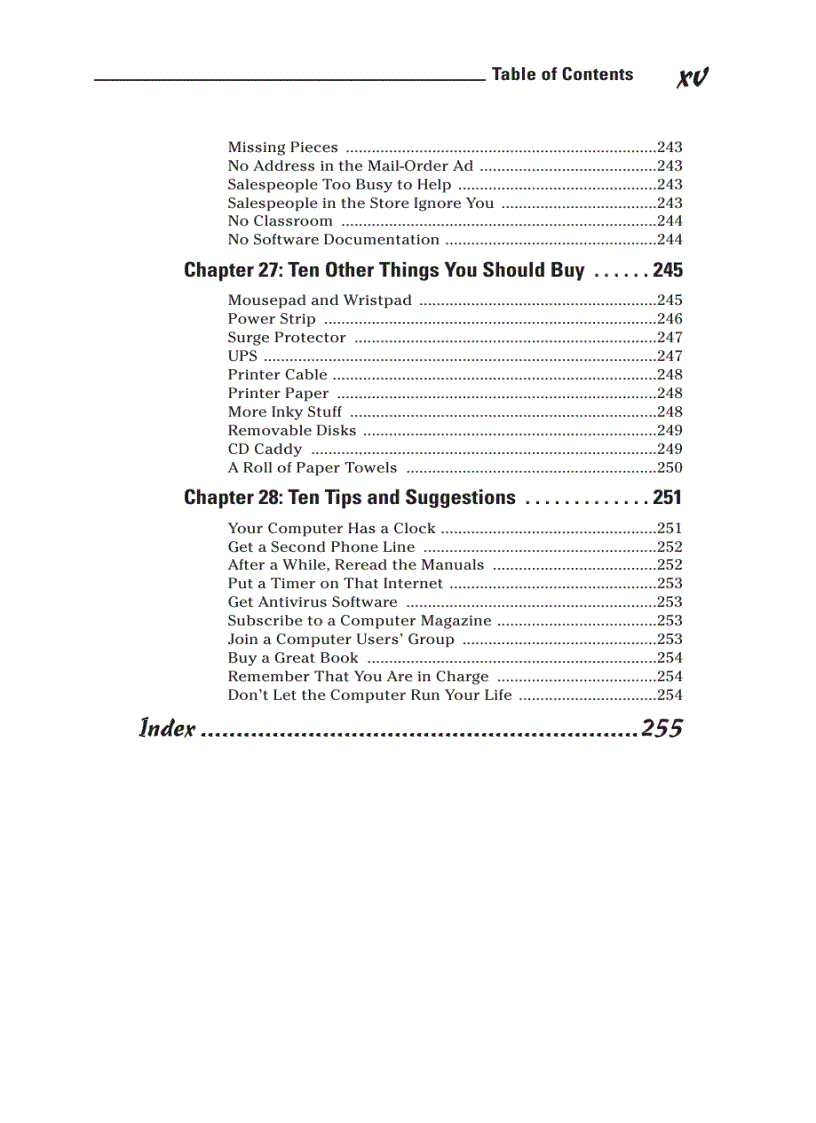 image for page Buying a computer for dummies