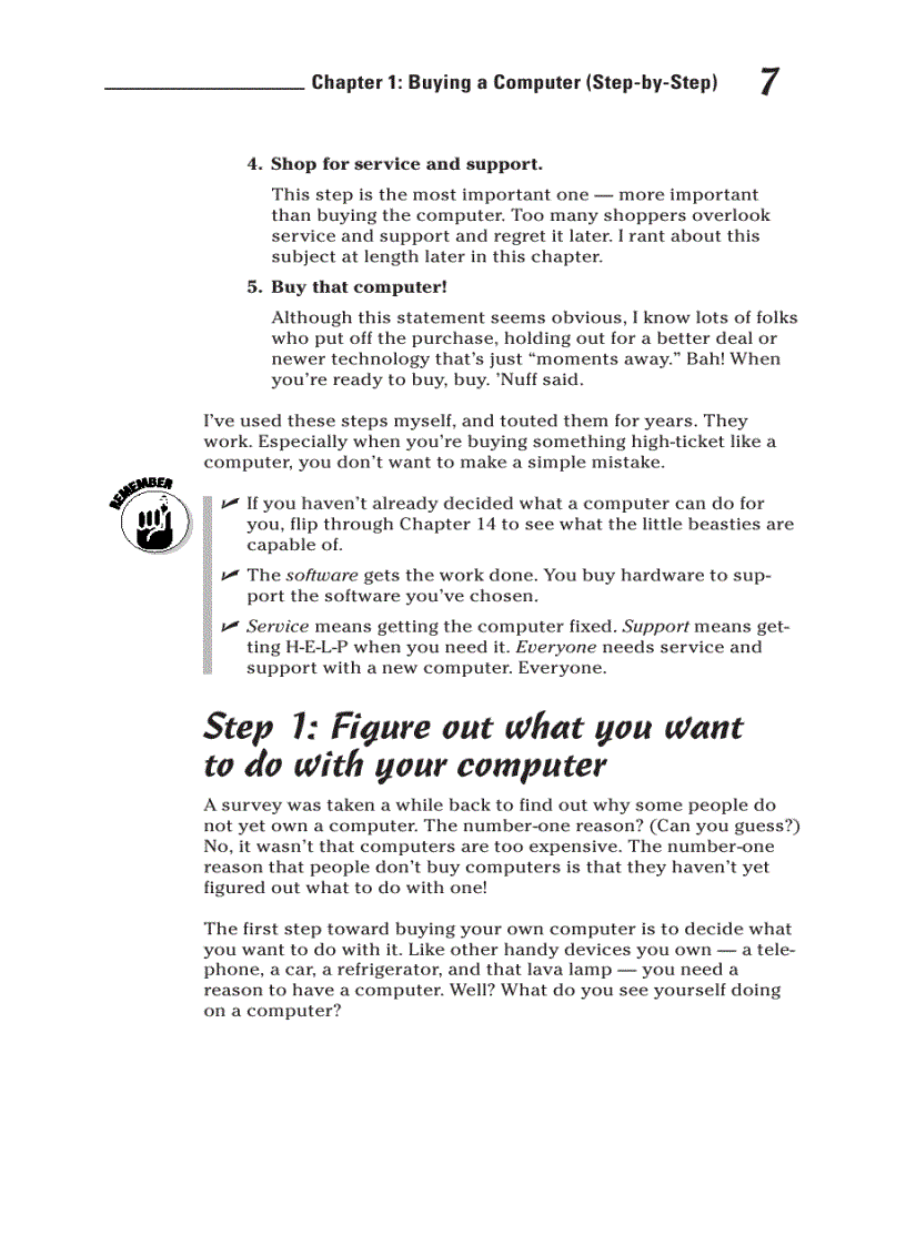 image for page Buying a computer for dummies