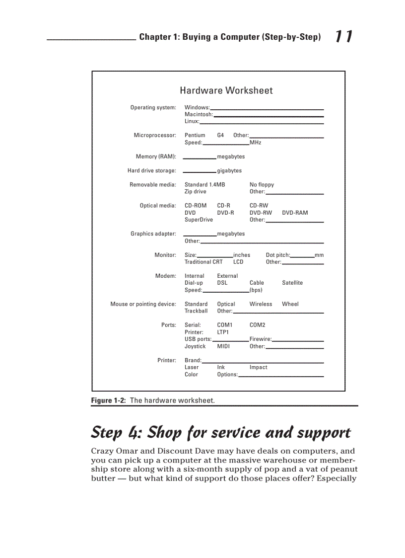 image for page Buying a computer for dummies