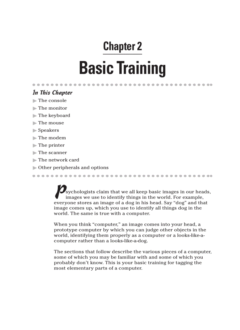 image for page Buying a computer for dummies