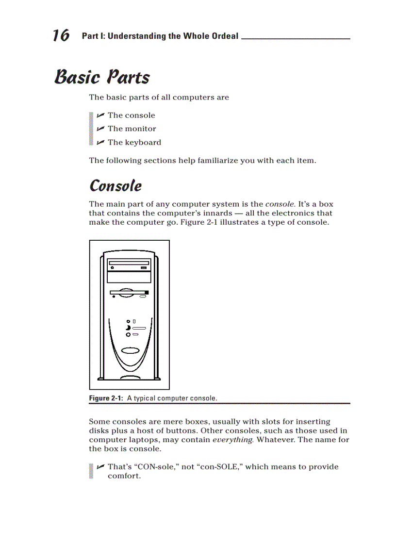 image for page Buying a computer for dummies