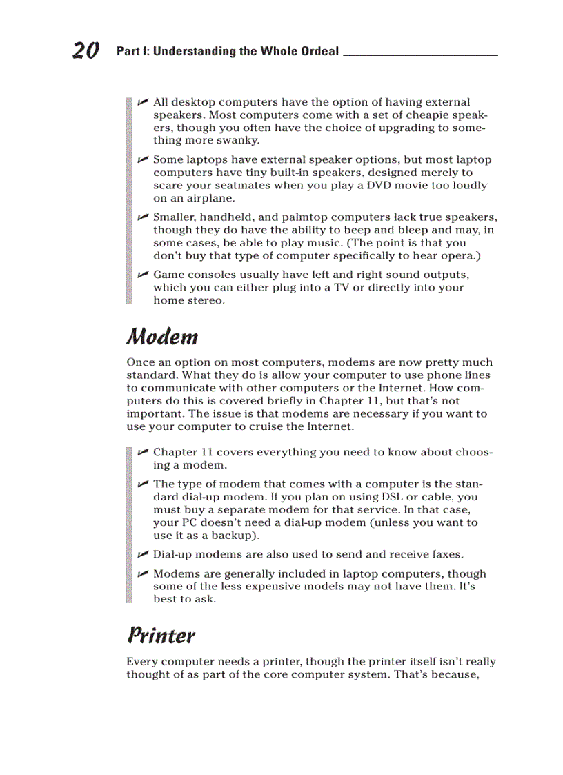 image for page Buying a computer for dummies