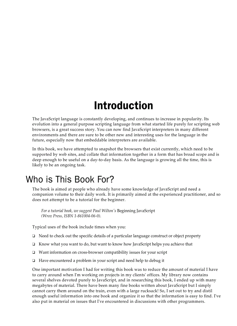 image for page Javascript programmer s reference