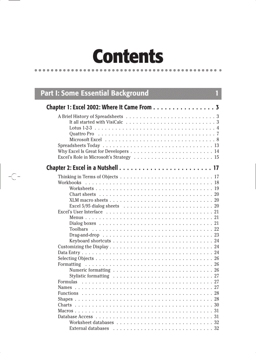 image for page Excel 2002 power programming with vba