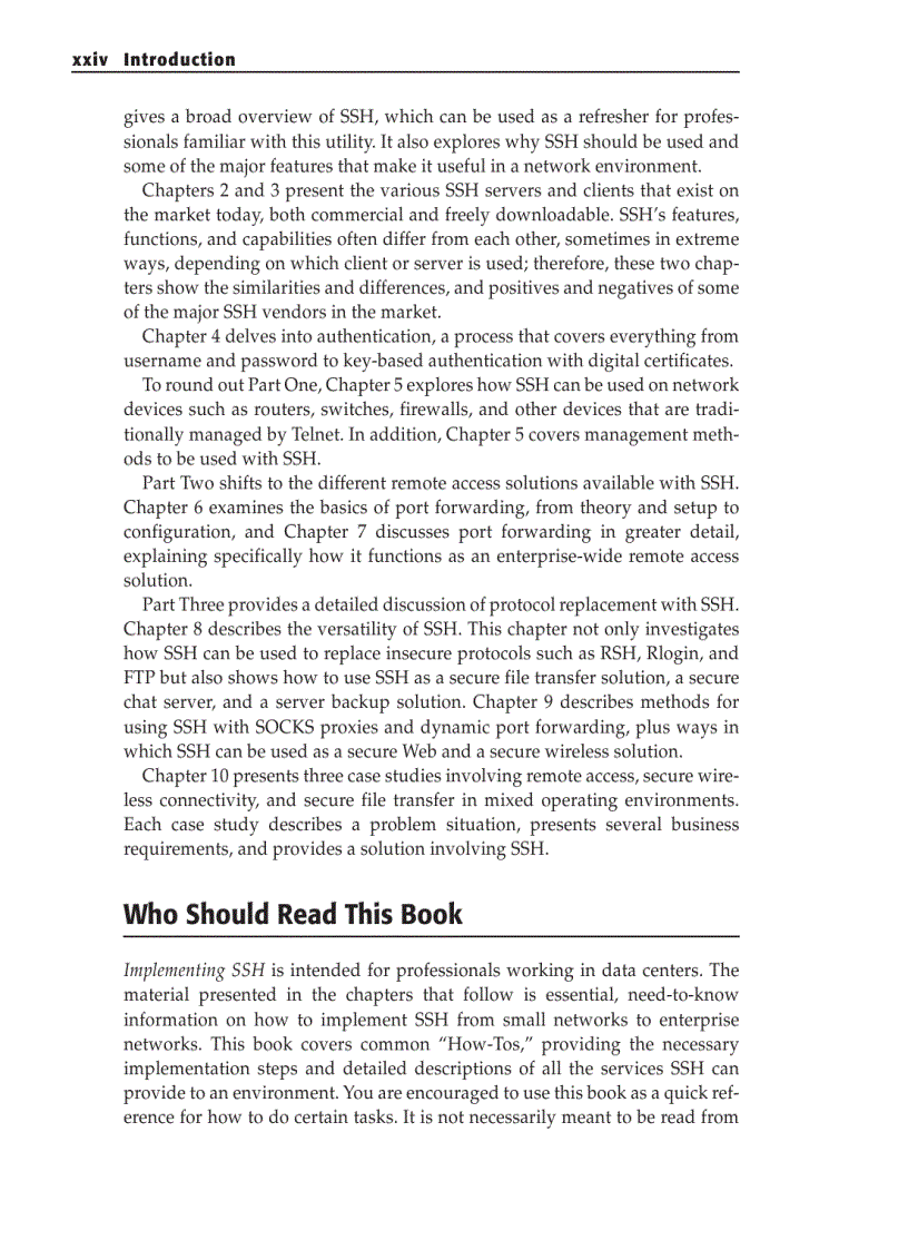 image for page Implementing ssh strategies for optimizing the secure shell