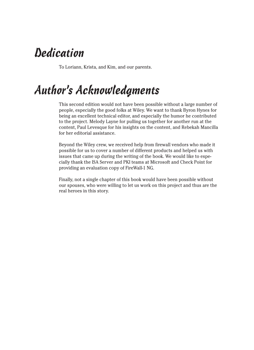 image for page Firewalls for dummies