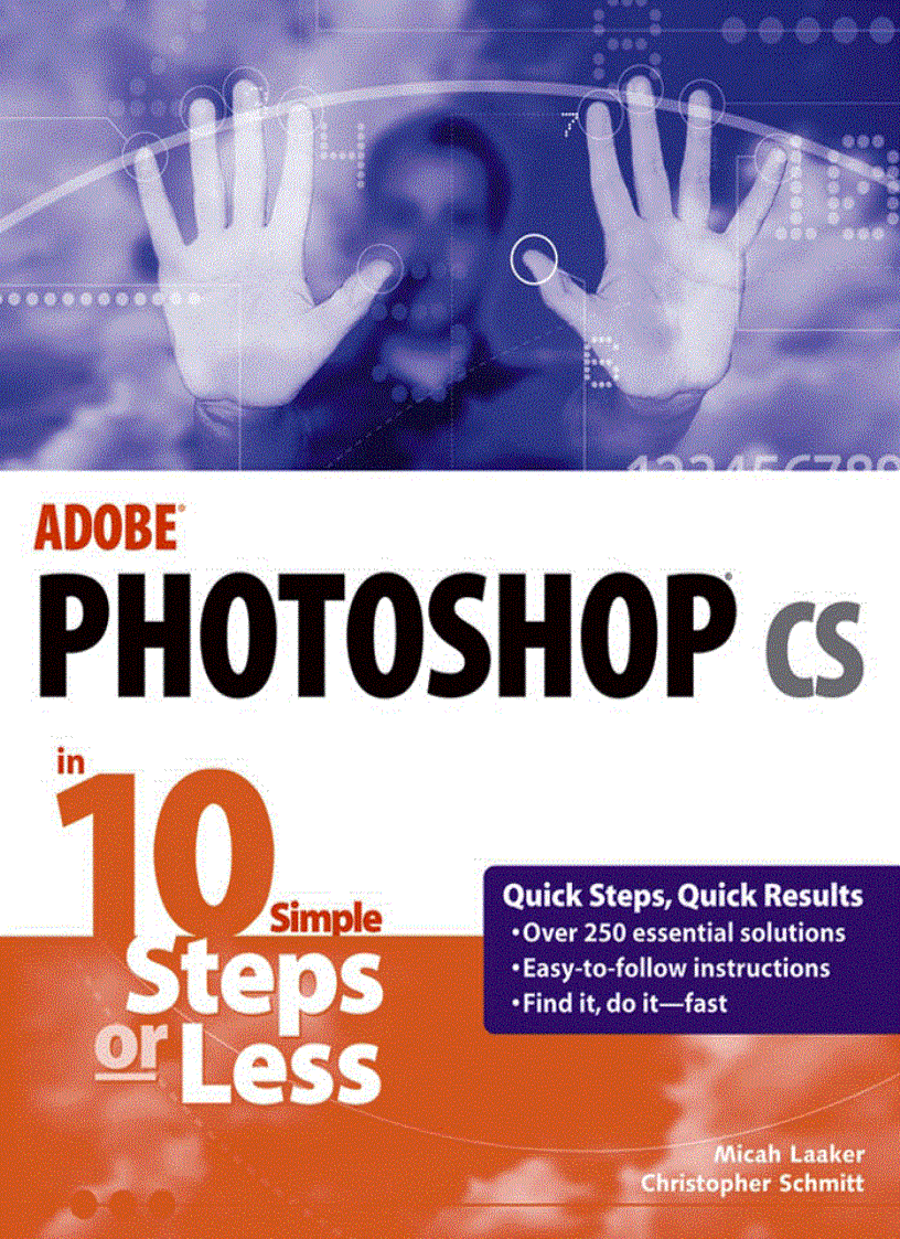 image for page Adobe photoshop cs in 10 simple steps or less