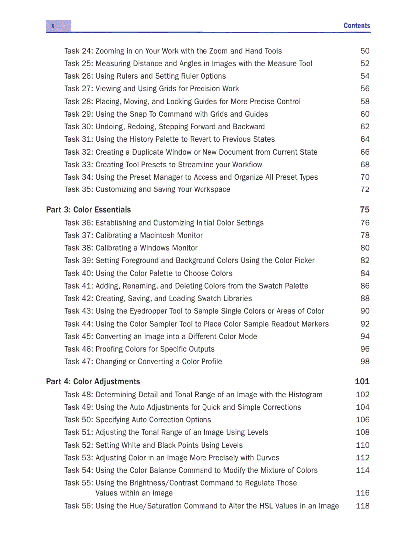 image for page Adobe photoshop cs in 10 simple steps or less