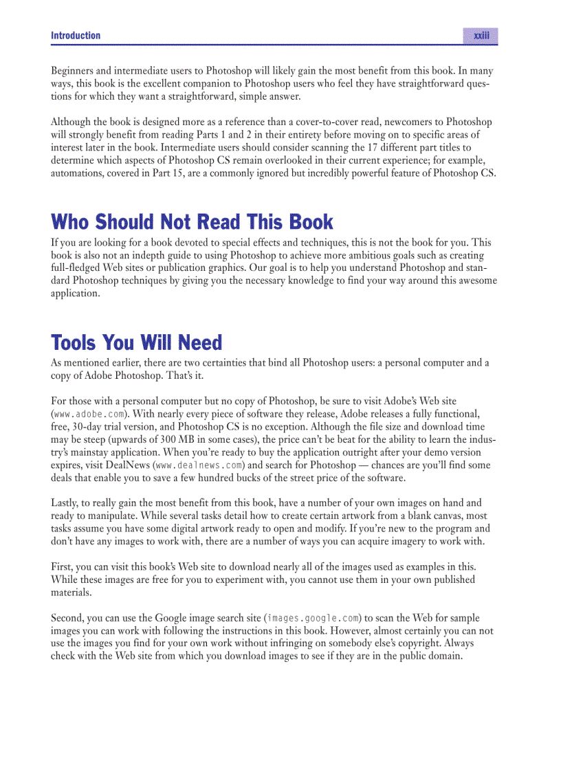 image for page Adobe photoshop cs in 10 simple steps or less