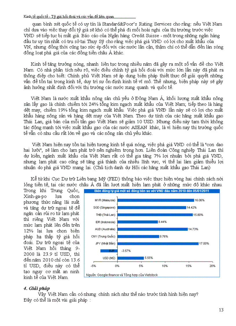 image for page Tiểu luận kinh tế quốc tế tỉ giá hối đoái khái niệm nhân tố ảnh hưởng tác động công cụ điều chỉnh liên hệ với Việt Nam
