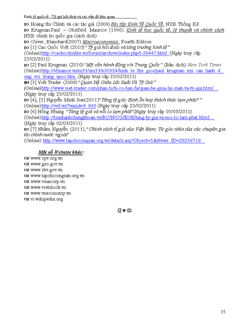 image for page Tiểu luận kinh tế quốc tế tỉ giá hối đoái khái niệm nhân tố ảnh hưởng tác động công cụ điều chỉnh liên hệ với Việt Nam