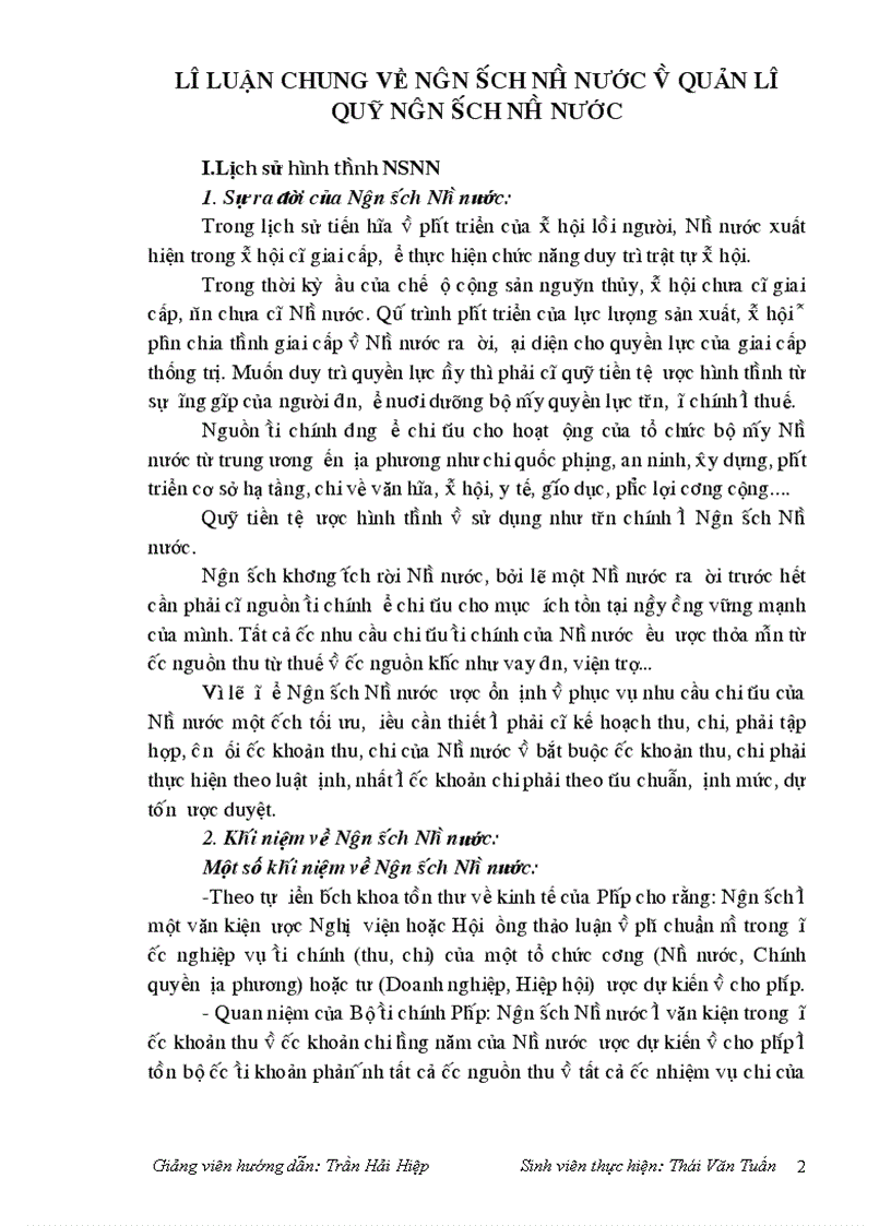 image for page Vai trò của Kho bạc Nhà nước trong quản lý quỹ ngân sách Nhà nước trên địa bàn Tỉnh Trà Vinh