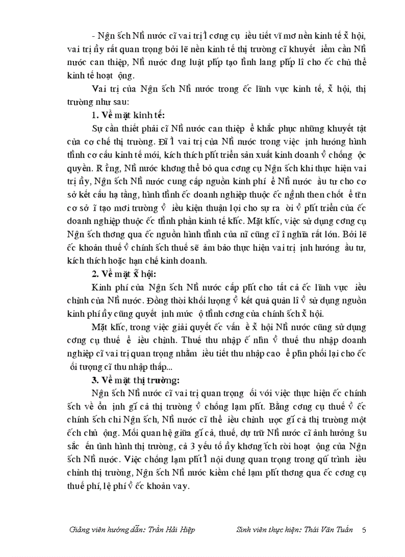 image for page Vai trò của Kho bạc Nhà nước trong quản lý quỹ ngân sách Nhà nước trên địa bàn Tỉnh Trà Vinh