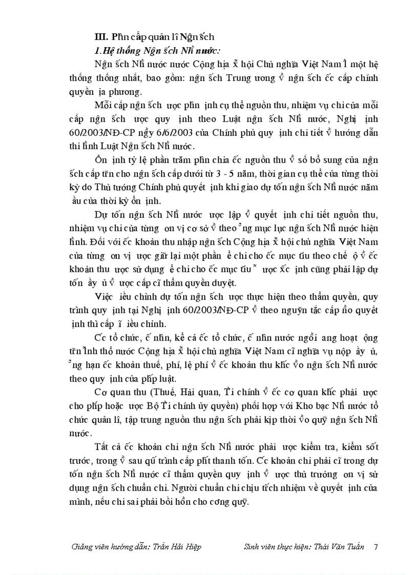 image for page Vai trò của Kho bạc Nhà nước trong quản lý quỹ ngân sách Nhà nước trên địa bàn Tỉnh Trà Vinh