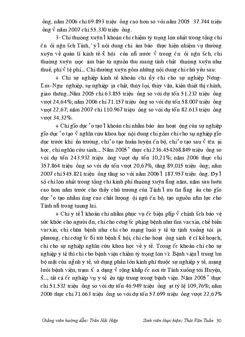 image for page Vai trò của Kho bạc Nhà nước trong quản lý quỹ ngân sách Nhà nước trên địa bàn Tỉnh Trà Vinh