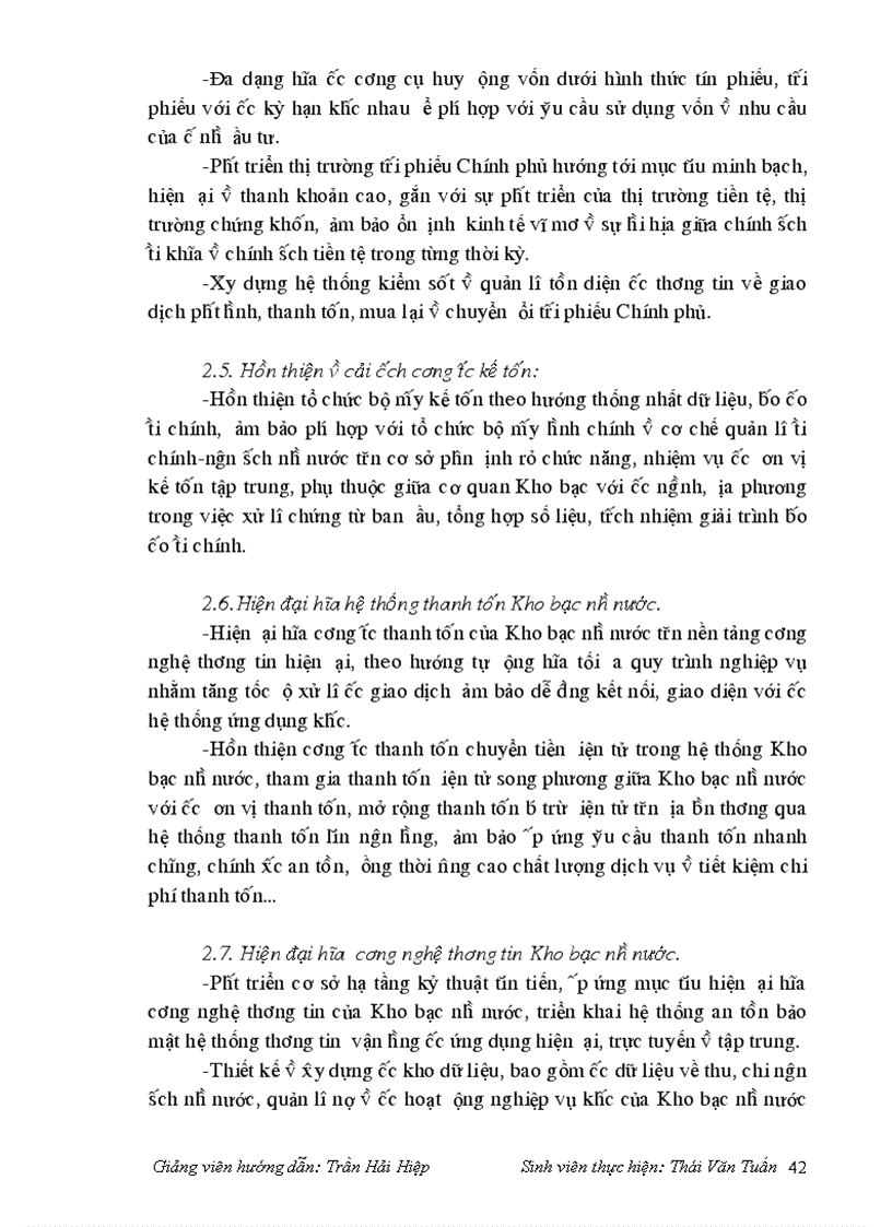 image for page Vai trò của Kho bạc Nhà nước trong quản lý quỹ ngân sách Nhà nước trên địa bàn Tỉnh Trà Vinh