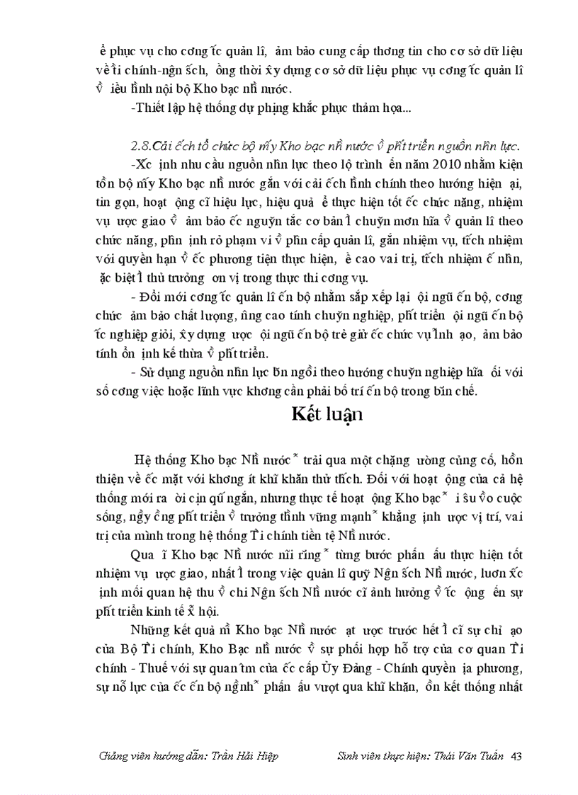 image for page Vai trò của Kho bạc Nhà nước trong quản lý quỹ ngân sách Nhà nước trên địa bàn Tỉnh Trà Vinh