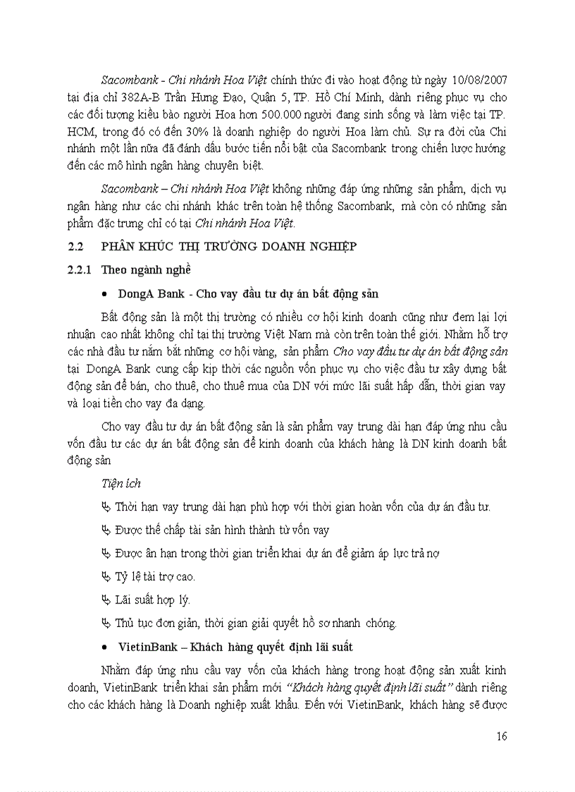 image for page Phân khúc thị trường ngành ngân hàng