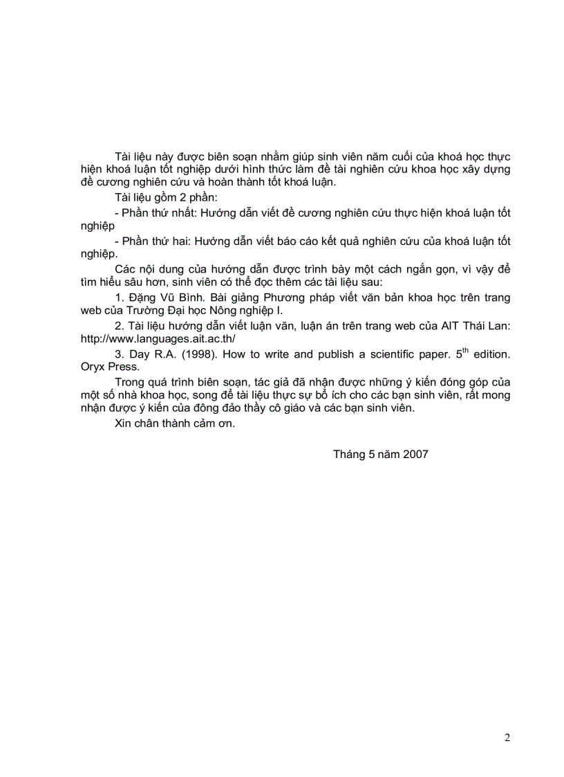 image for page Để viết tốt luận văn khoa học