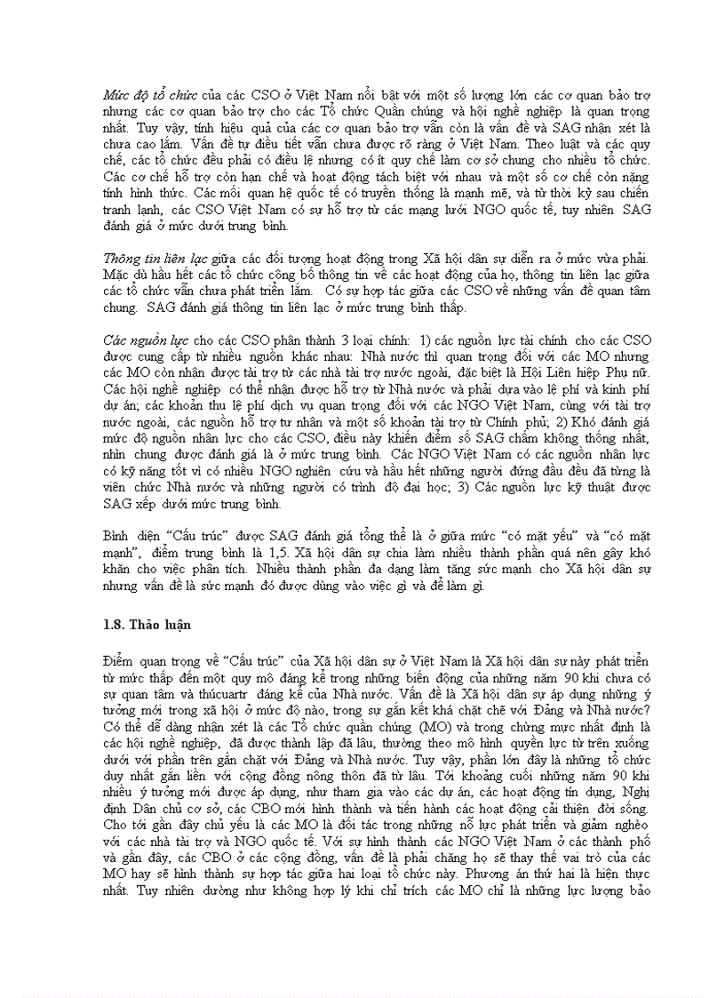 image for page Đánh giá ban đầu về xã hội dân sự tại việt nam phần 3 70 trang