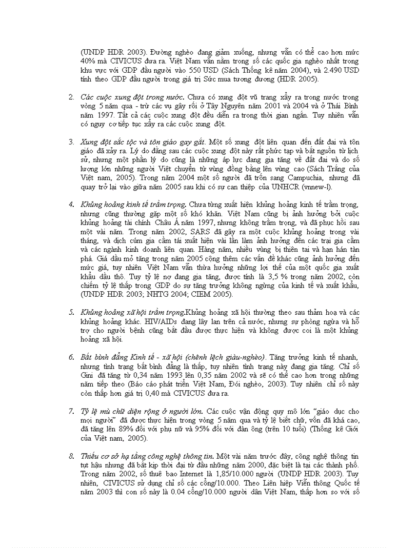 image for page Đánh giá ban đầu về xã hội dân sự tại việt nam phần 3 70 trang