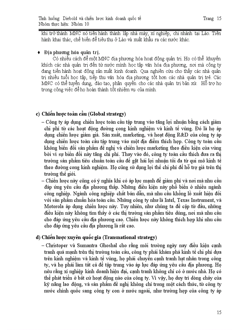 image for page Chiến lược kinh doanh quốc tế của Diebold