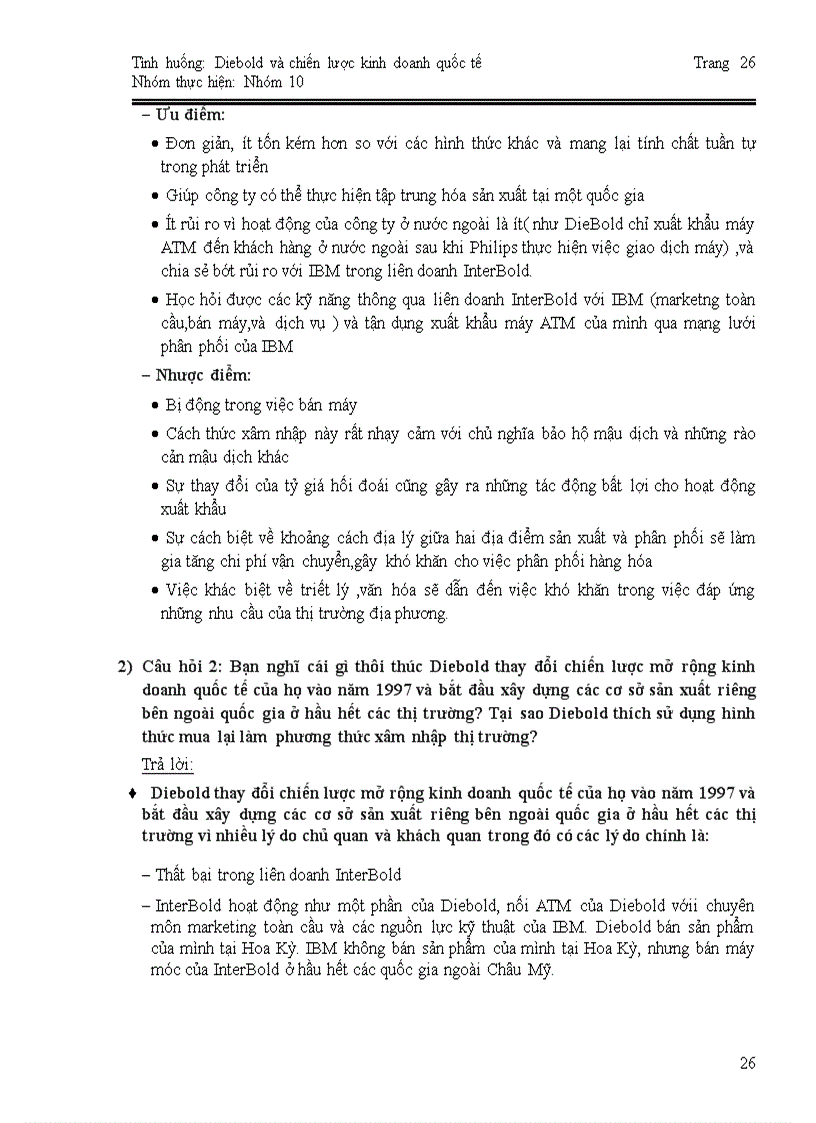 image for page Chiến lược kinh doanh quốc tế của Diebold