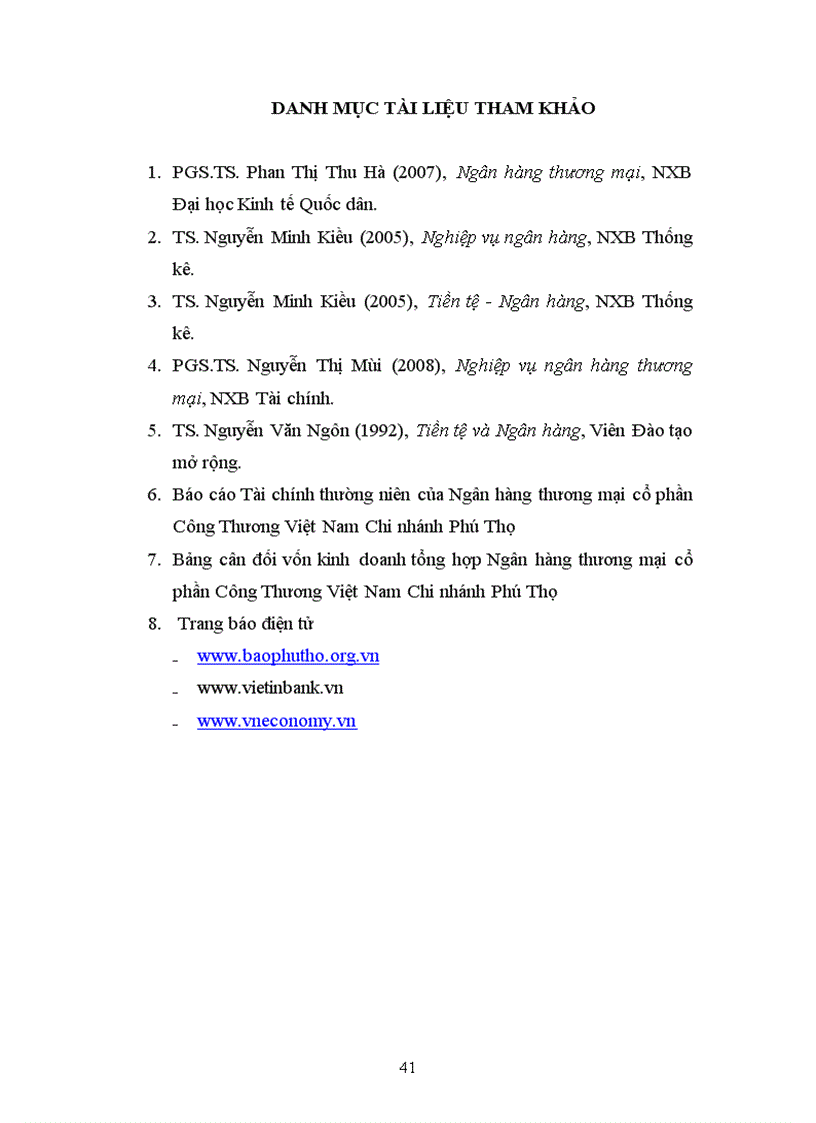 image for page Thực trạng huy động tiền gửi tiết kiệm tại Ngân hàng thương mại cổ phần Công Thương Việt Nam Chi nhánh Phú Thọ