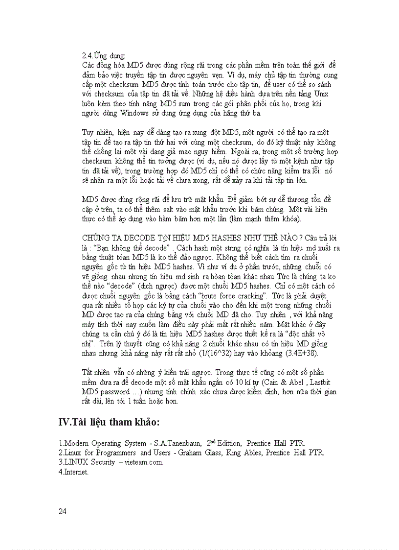 image for page Quản lí bảo mật trong HĐH UNIX