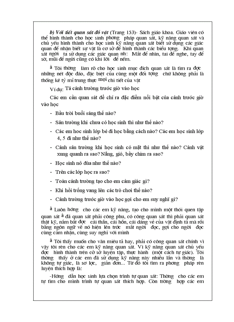 image for page Khắc phục một số vướng mắc của học sinh lớp 4 khi làm dạng bài văn miêu tả đồ vật