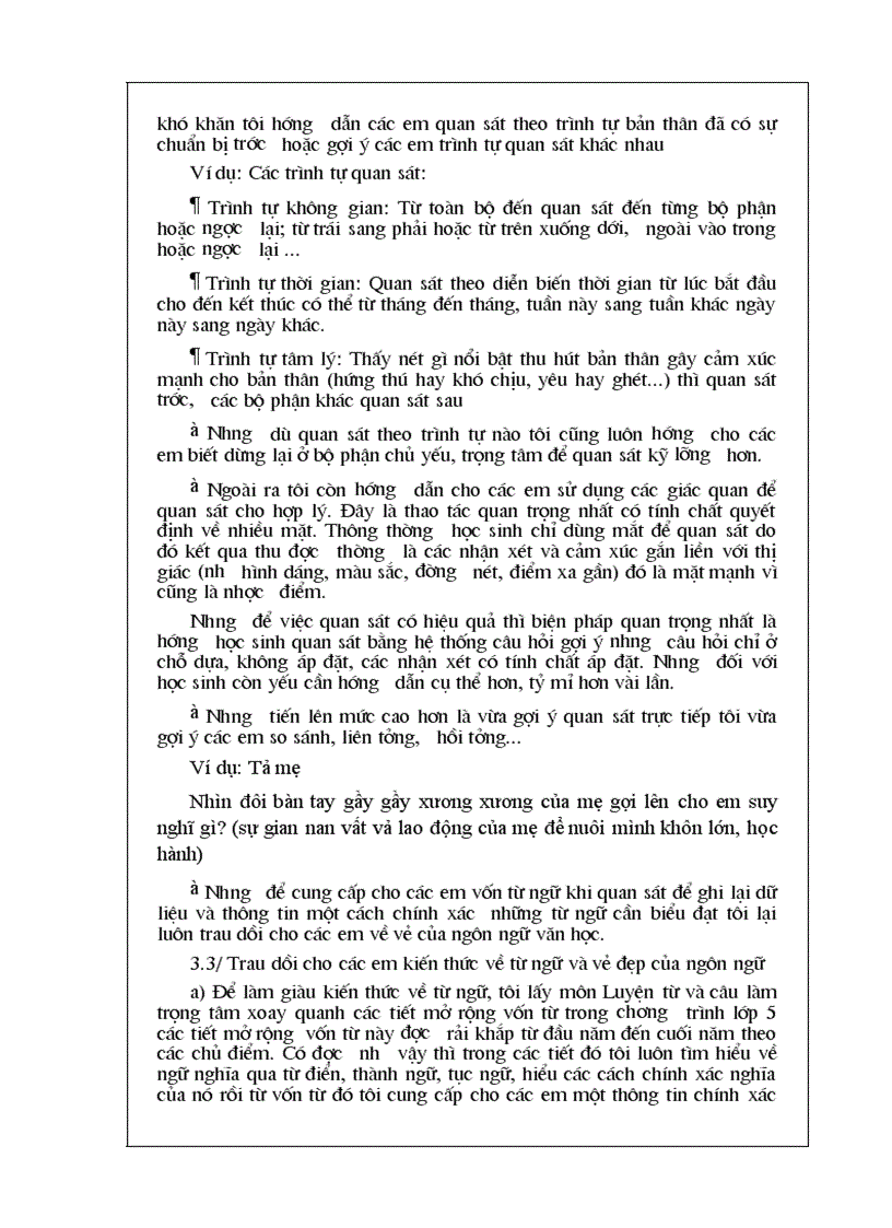 image for page Khắc phục một số vướng mắc của học sinh lớp 4 khi làm dạng bài văn miêu tả đồ vật