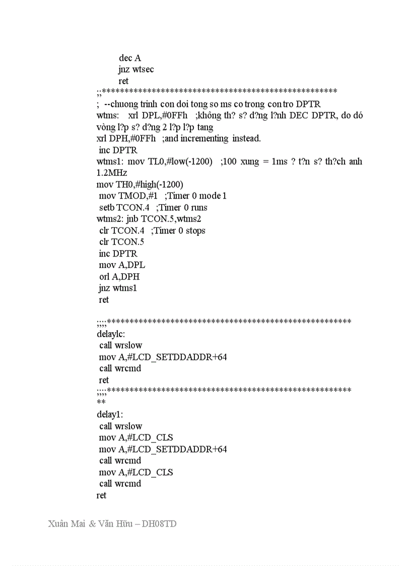 image for page Hiển thị chữ ra LCD
