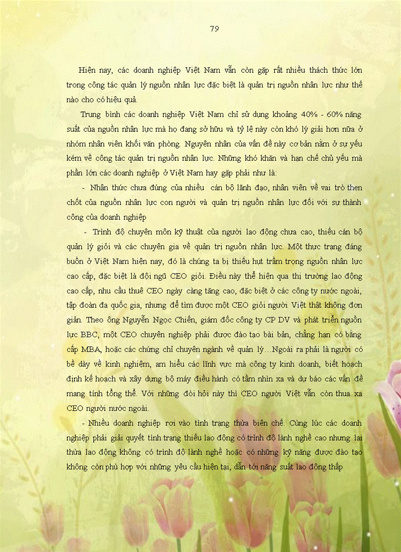 image for page Một số đánh giá về tình hình nội bộ của các doanh nghiệp Việt Nam