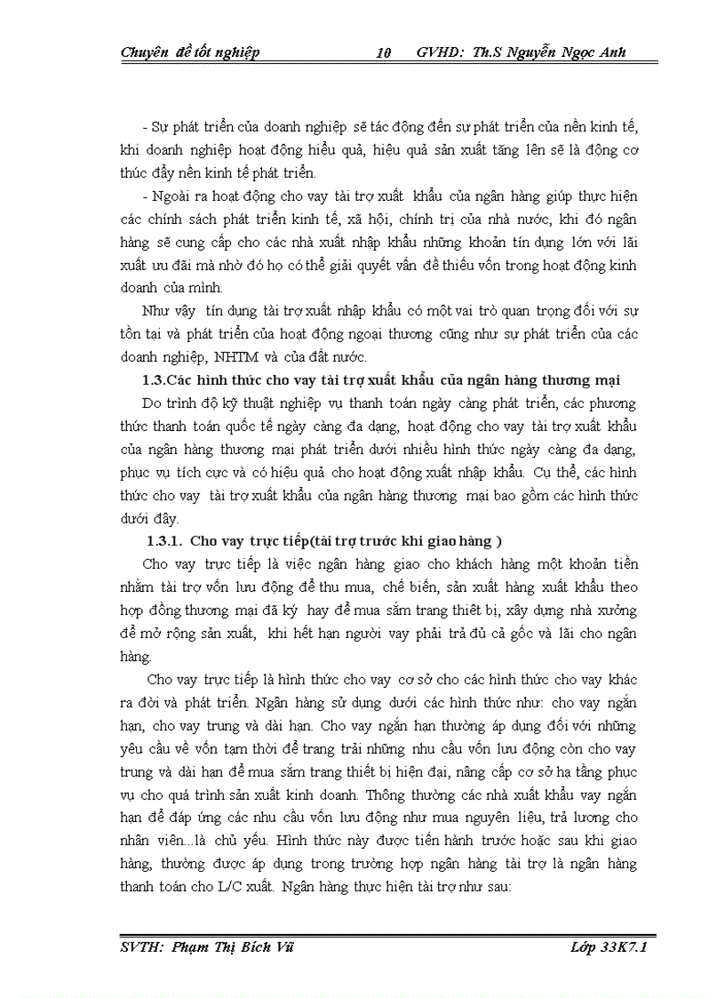 image for page Cho vay tài trợ xuất khẩu tại Ngân hàng Nông Nghiệp và Phát Triển Nông Thôn Việt Nam chi nhánh Hải Châu giai đoạn 2008 2010 Thực trạng và giải pháp