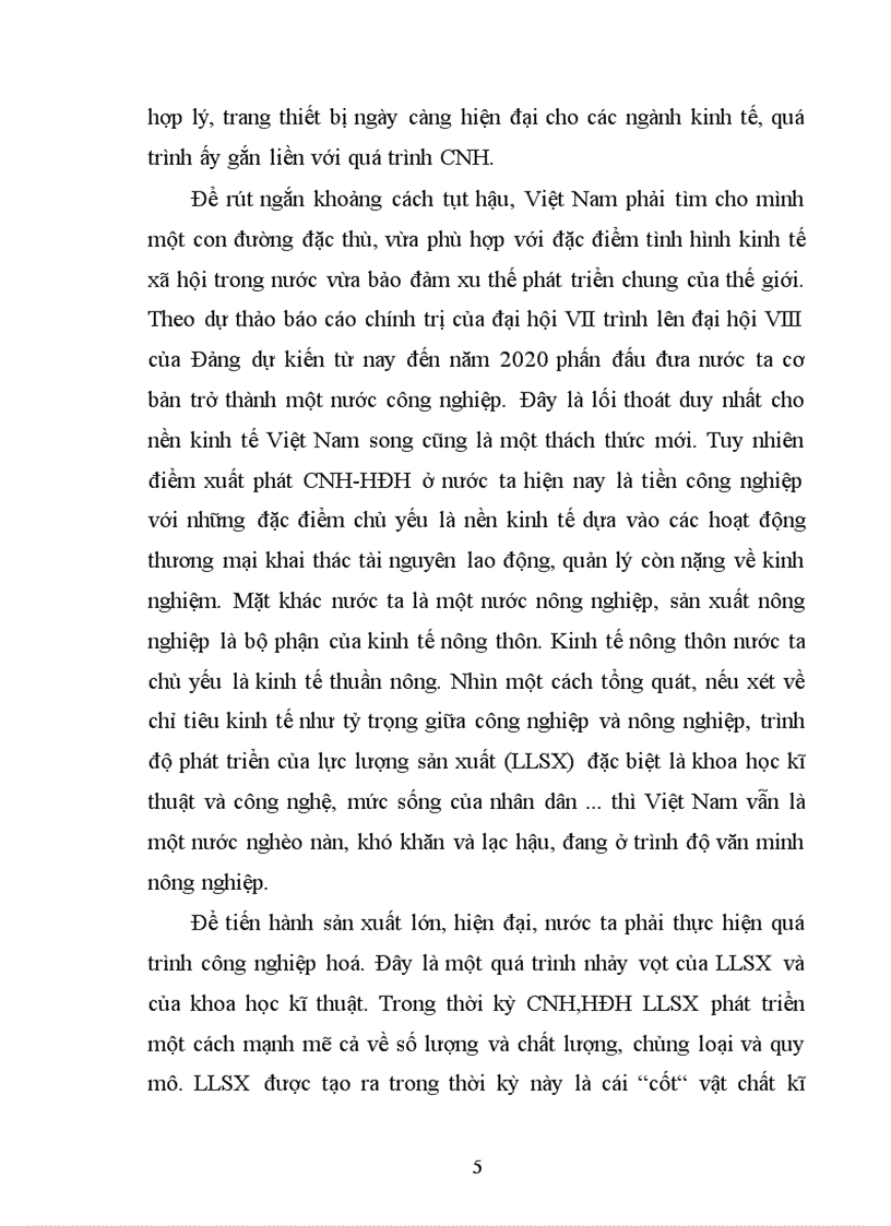 image for page CNH HĐH và vai trò của nó trong sự nghiệp xây dựng chủ nghĩa xã hội ở nước ta