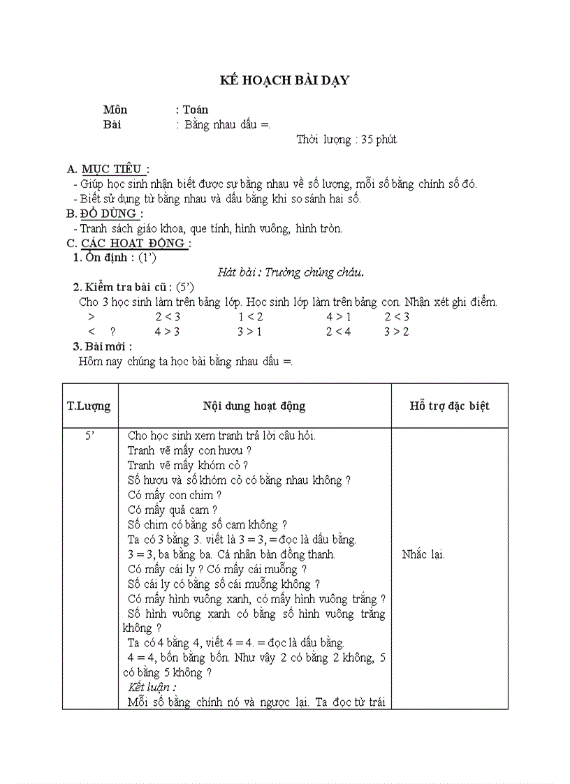 image for page Toán Dấu bằng nhau