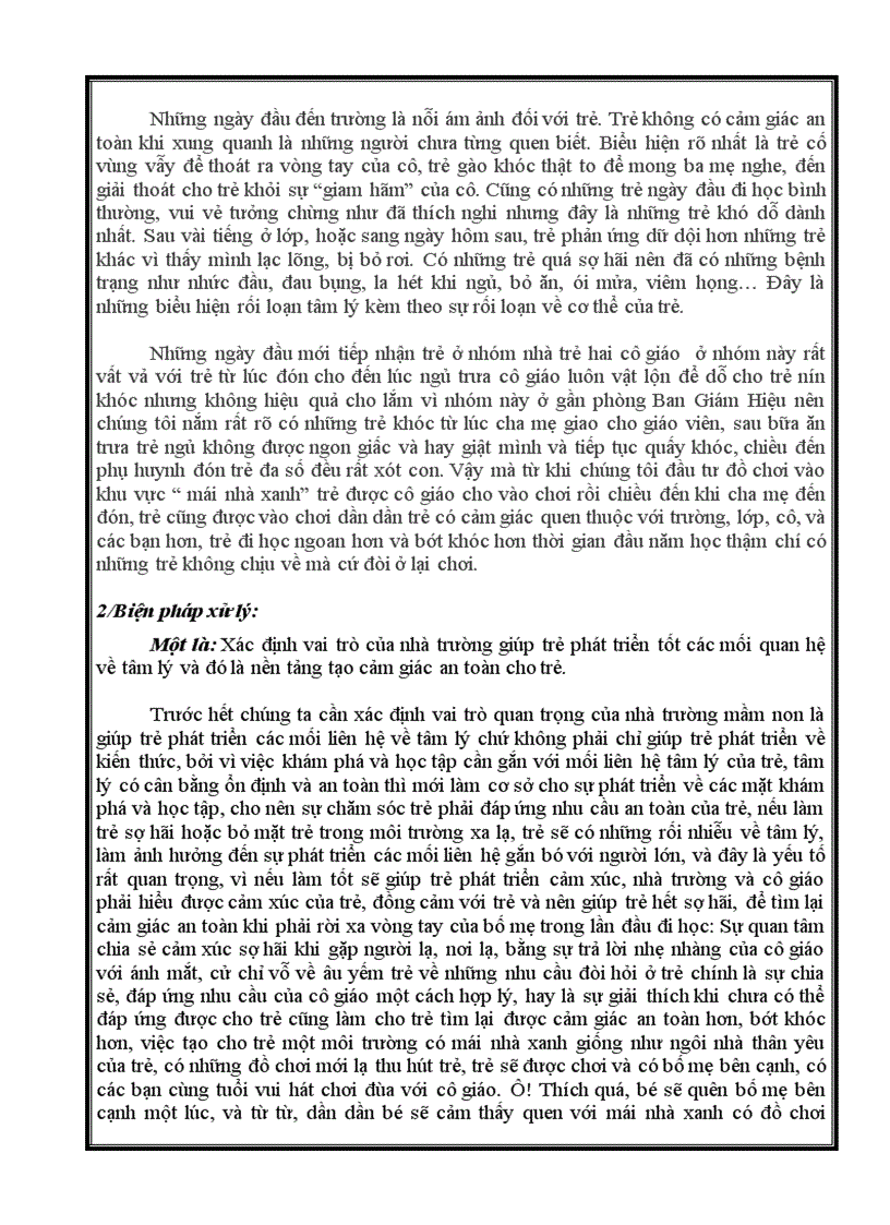 image for page SKKN Giúp trẻ làm quen trường mới và giảm sốc khi lần đầu tiên đi học