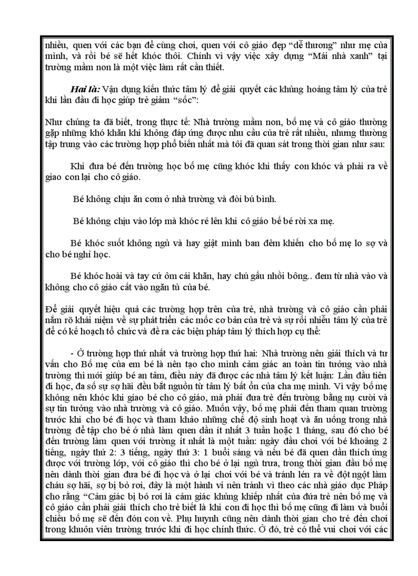 image for page SKKN Giúp trẻ làm quen trường mới và giảm sốc khi lần đầu tiên đi học