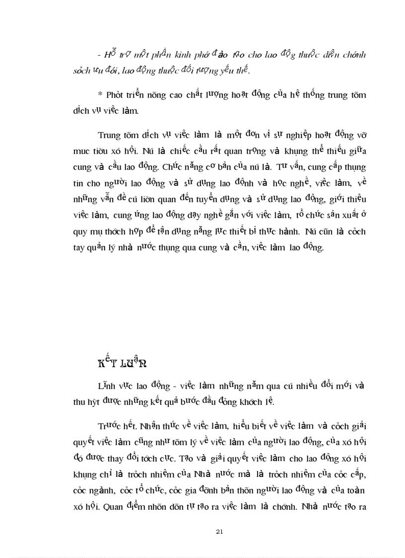 image for page Tình hình thất nghiệp và việc làm ở Việt Nam