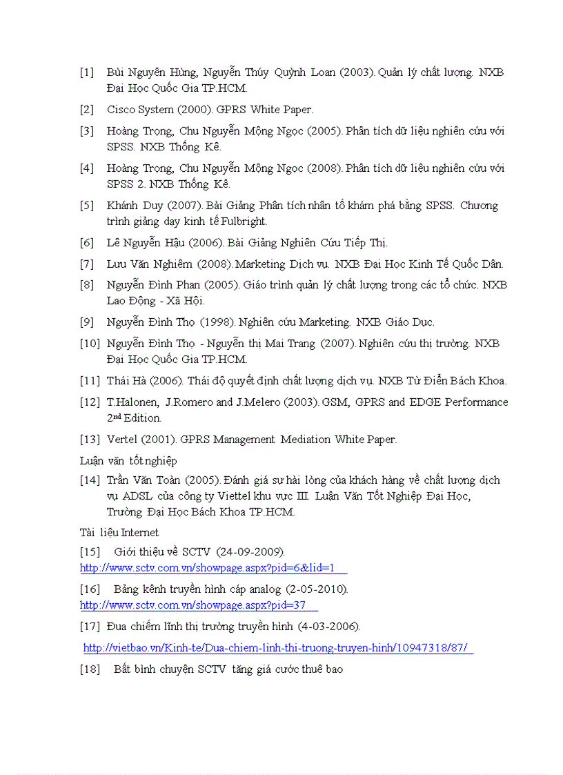 image for page Đánh giá các yếu tố ảnh hưởng đến mức độ thỏa mãn của khách hàng khi sử dụng dịch vụ truyền hình cáp của sctv tại tp hcm