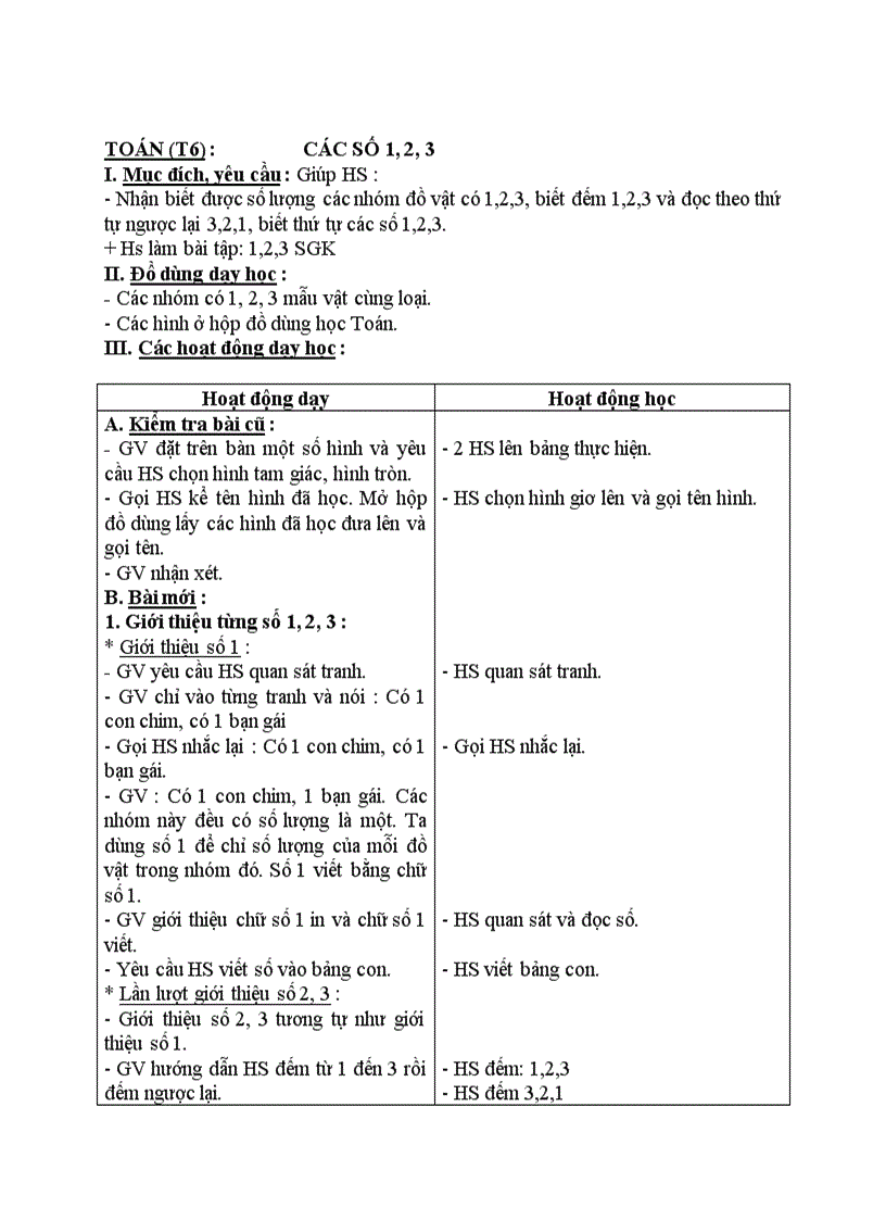 image for page Toán Các số 1 2 3