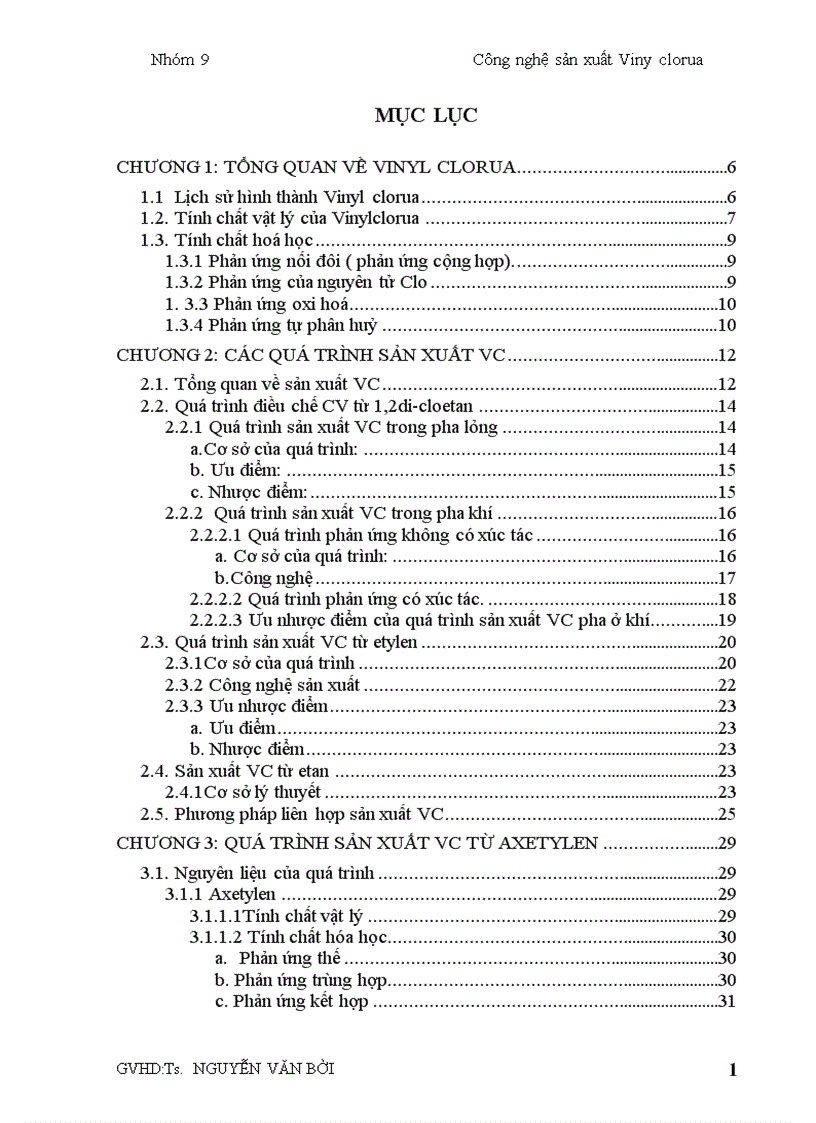 image for page Công nghệ sản xuất Viny clorua