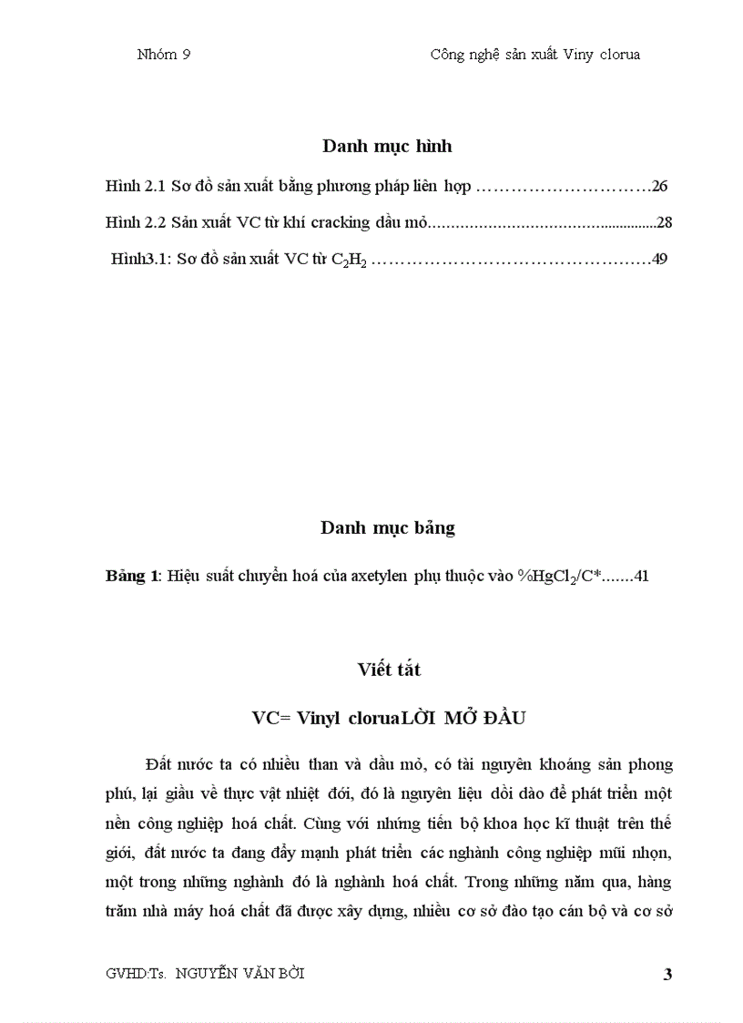 image for page Công nghệ sản xuất Viny clorua