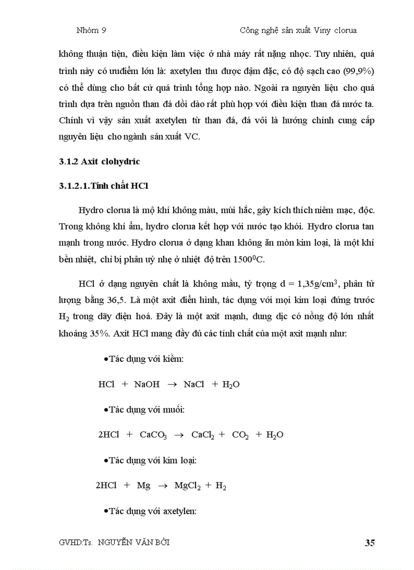 image for page Công nghệ sản xuất Viny clorua